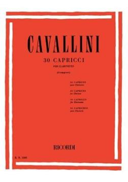 Cavallini 30 Capricci per Clarinetto