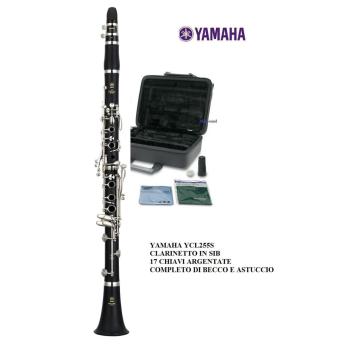 Yamaha YCL 255 S clarinetto Sib 17 chiavi argentate