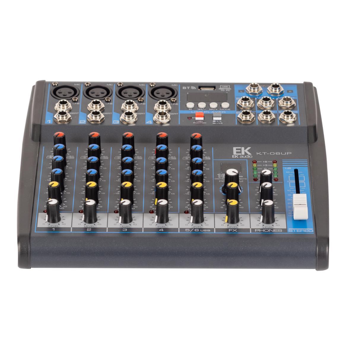 EK Audio KT04UP Mixer 4 canali