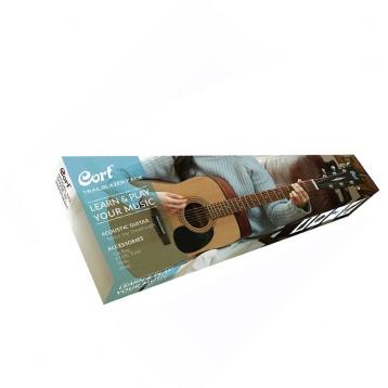Cort cap810 open pore - pack chitarra acustica