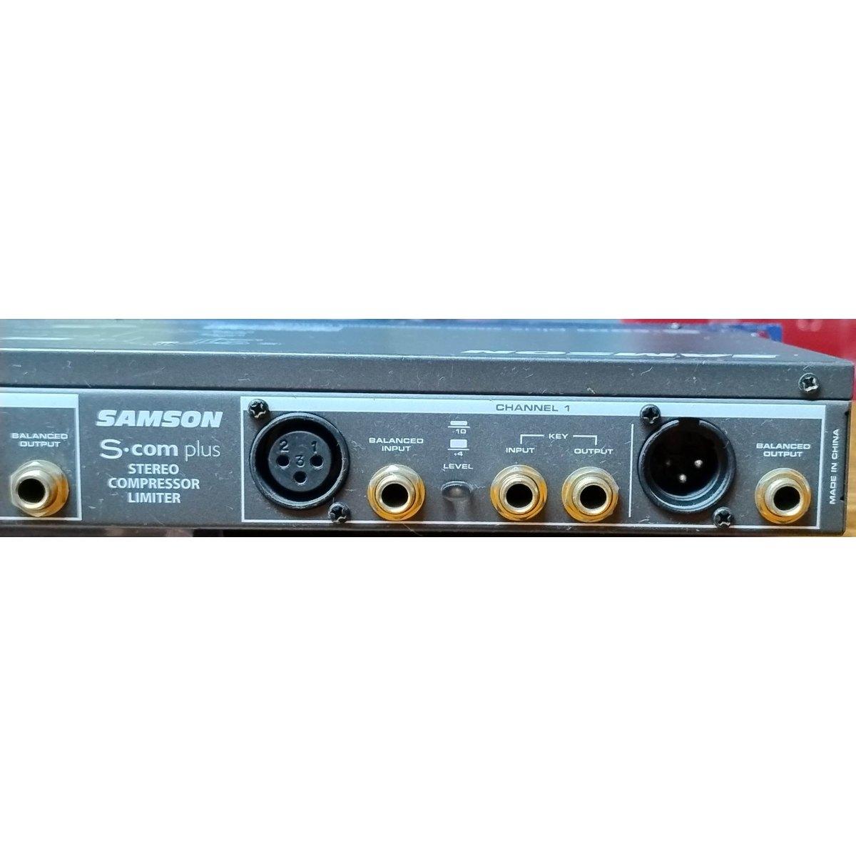 SAMSON S-COM PLUS: Stereo Compressor Limiter - 2 canali, usato