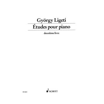 Gyrgy Ligeti tudes pour piano: deuxième livre