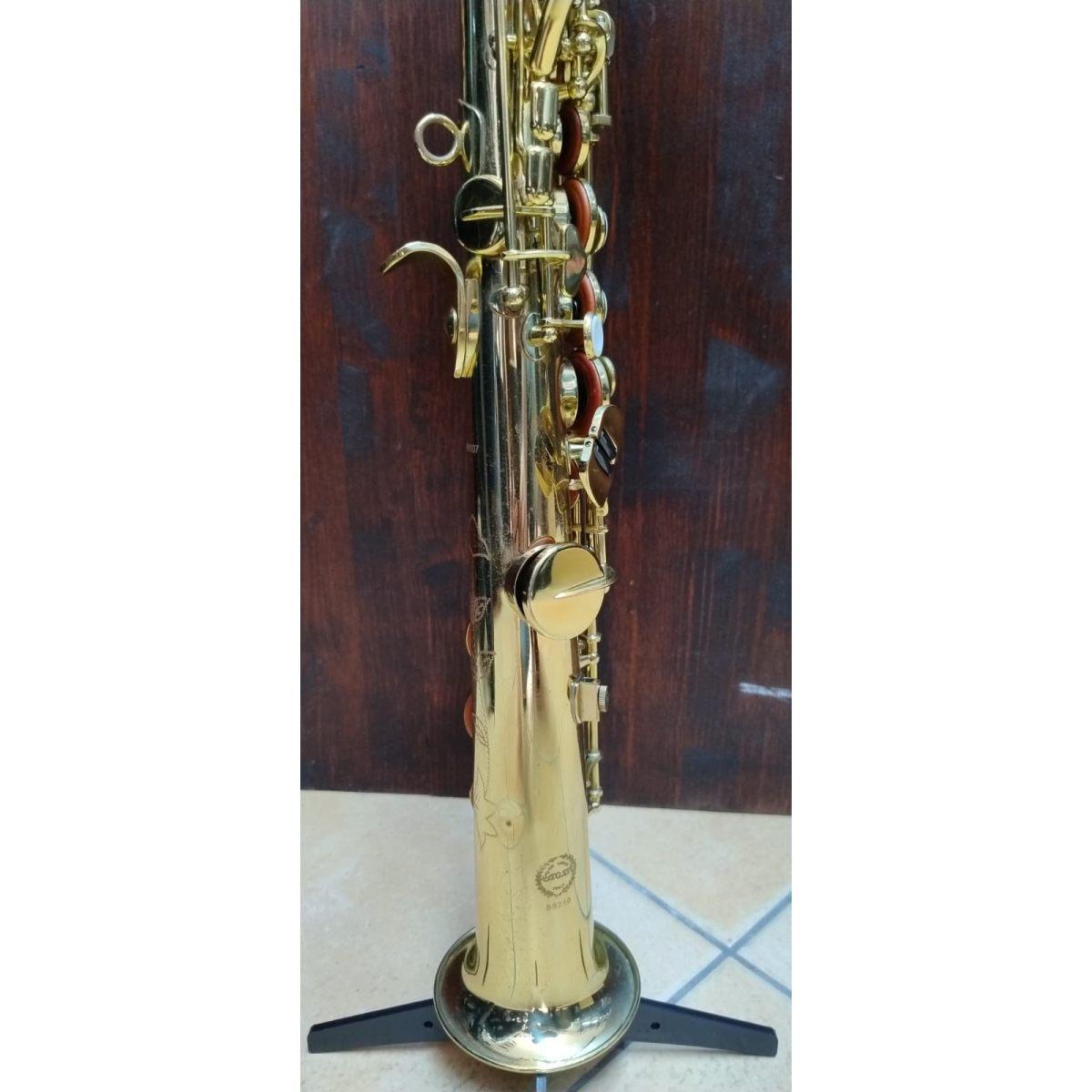 Grassi SS210 Sax soprano sib dritto con doppio chiver, usato