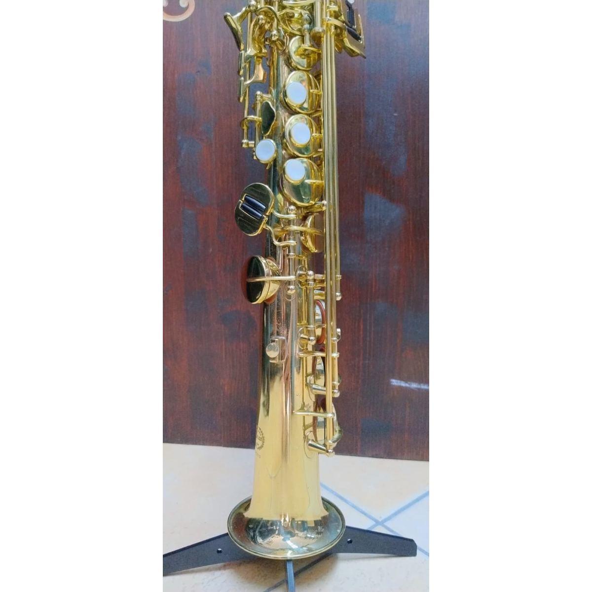 Grassi SS210 Sax soprano sib dritto con doppio chiver, usato
