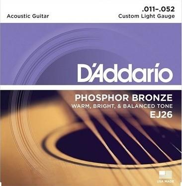 D'addario muta chitarra acustica  011-052