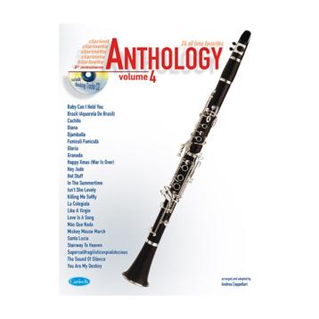 Anthology clarinet vol 4 + cd, outlet