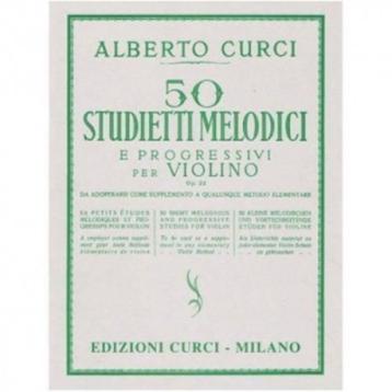50 studietti melodici per violino