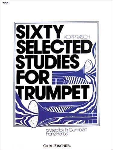 Sixty selected studies for trumpet - book 1