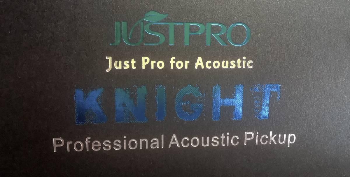 Justpro knight professional acoustic pk per chitarra acustica