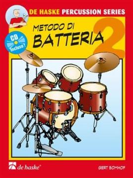 DE HASKE Schule für Drumset 2 METOTO DI BATTERIA 2 VOLUME