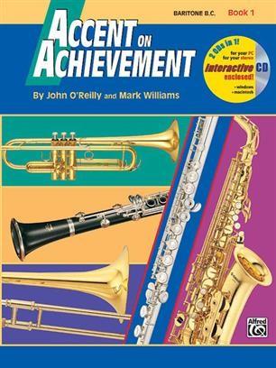 Accent on achievement baritone chiave basso  book 1