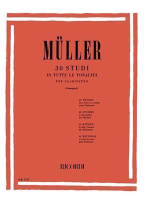 Muller 30 studi in tutte le tonalit
