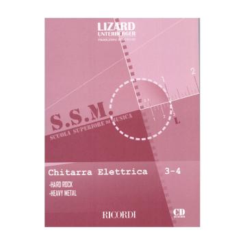 LIZARD - Chitarra Elettrica: Hard Rock E Heavy Metal, Vol. 3-4 + CD