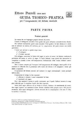 POZZOLI GUIDA TEORICO-PRATICA 1-2 outlet