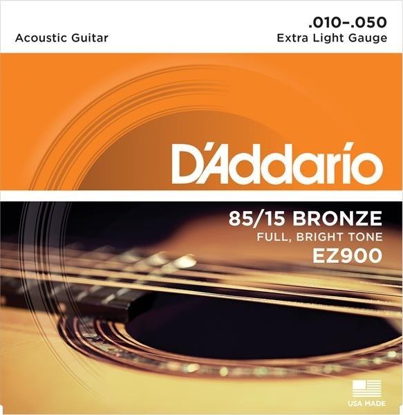 D'ADDARIO EZ900 10-50 Muta corde chitarra acustica