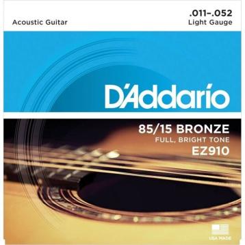 D'addario ez910 011-052 muta chitarra acustica