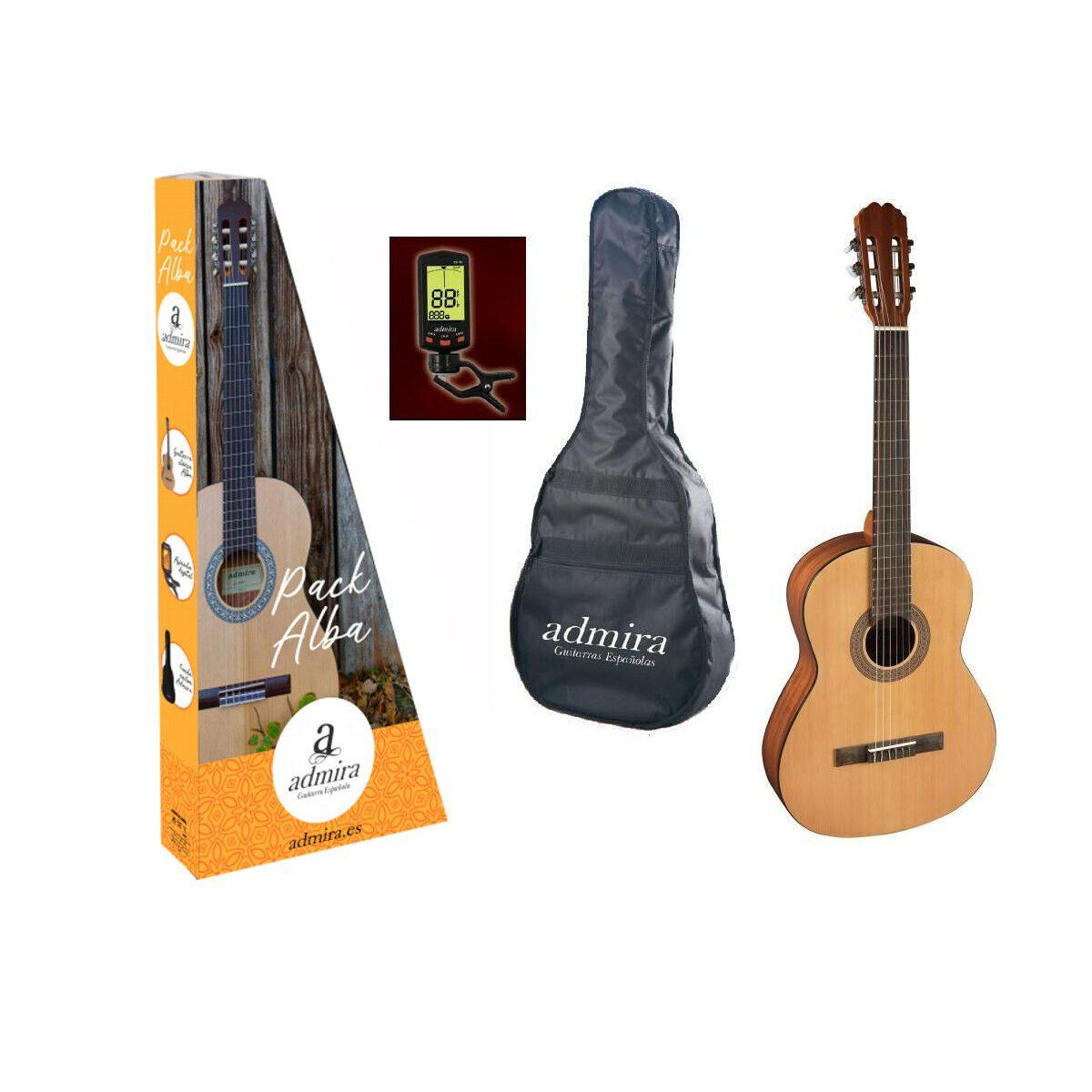 ADMIRA Alba Pack Chitarra Classica 4/4 con accessori