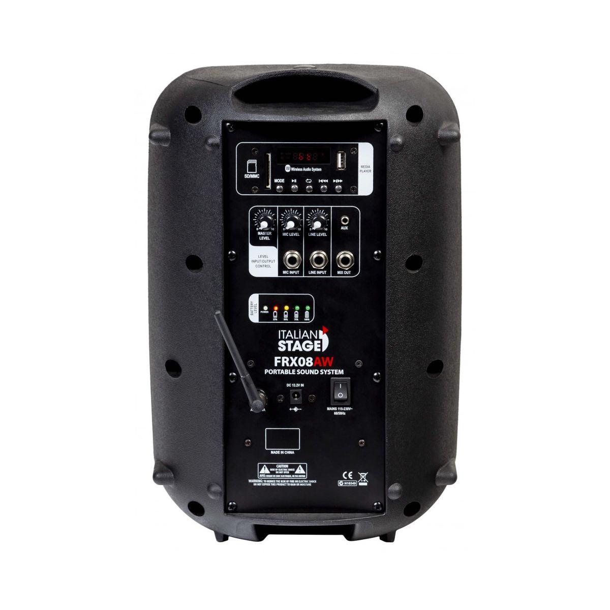 Proel Italian Stage FRX08AW Cassa Attiva Portatile