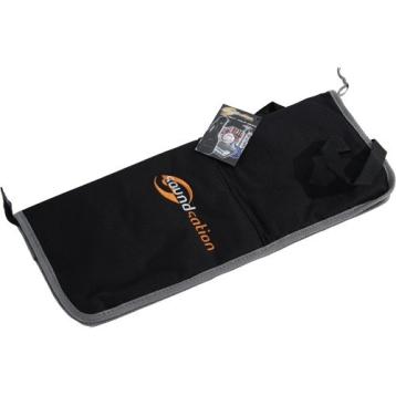 Soundsation sbg-st-10 borsa imbottita per bacchette con tracolla regolabile e tasca