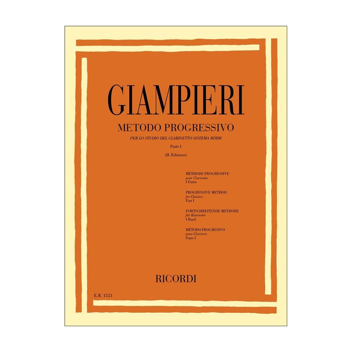 Giampieri metodo progressivo per clarinetto parte 1