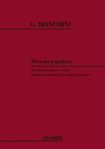 Bianchini metodo popolare  flicorno c/alto (genis)