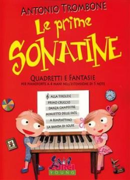 Antonio trombone le prime sonatine a 4 mani