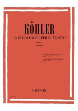 Kohler 15 studi facili per flauto