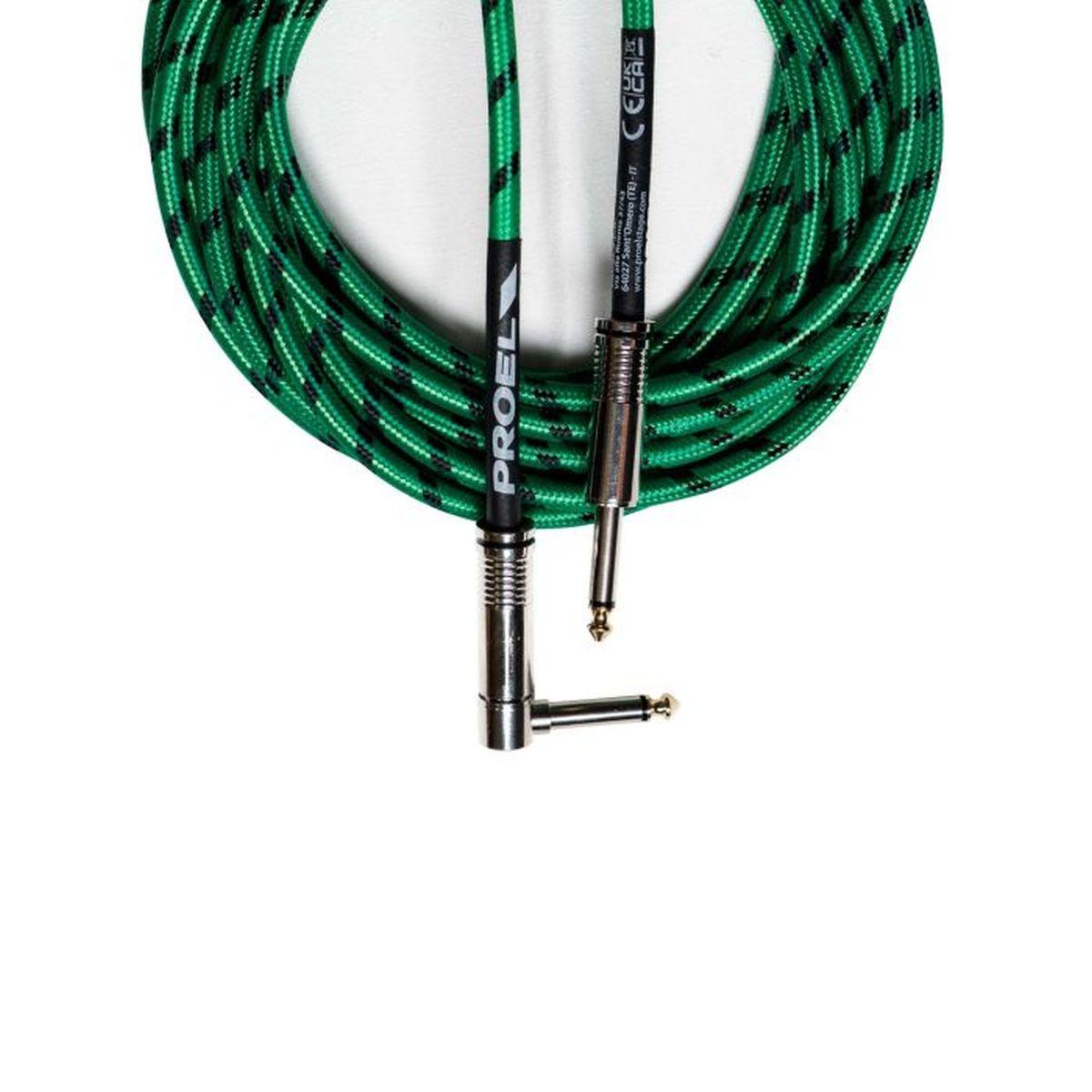 Proel cavo jack 6,3 dritto angolato