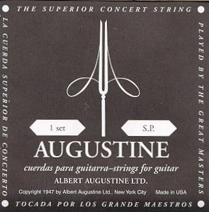Augustine black label muta per chitarra classica