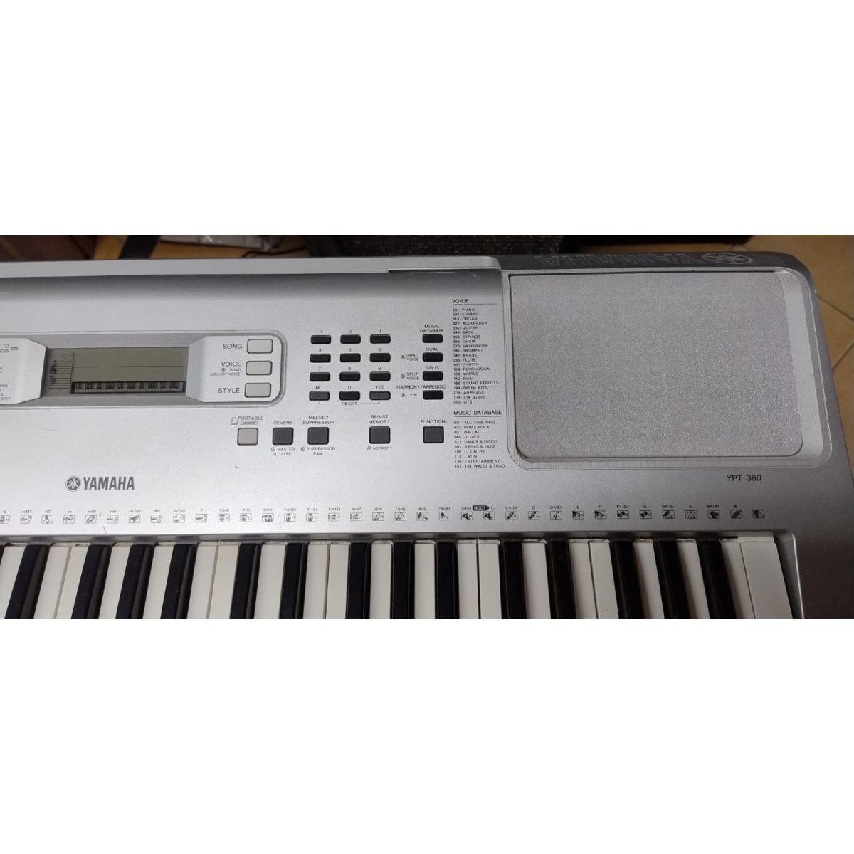 Yamaha YPT 360 Tastiera 61 tasti, usata