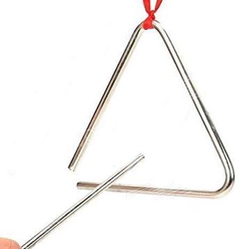 Triangolo 27 cm con battente