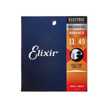 Elixir Nanoweb Medium muta chitarra elettrica 011-049