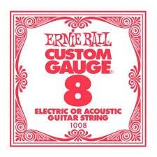 Ernie ball corda chitarra elettrica/acustica 008