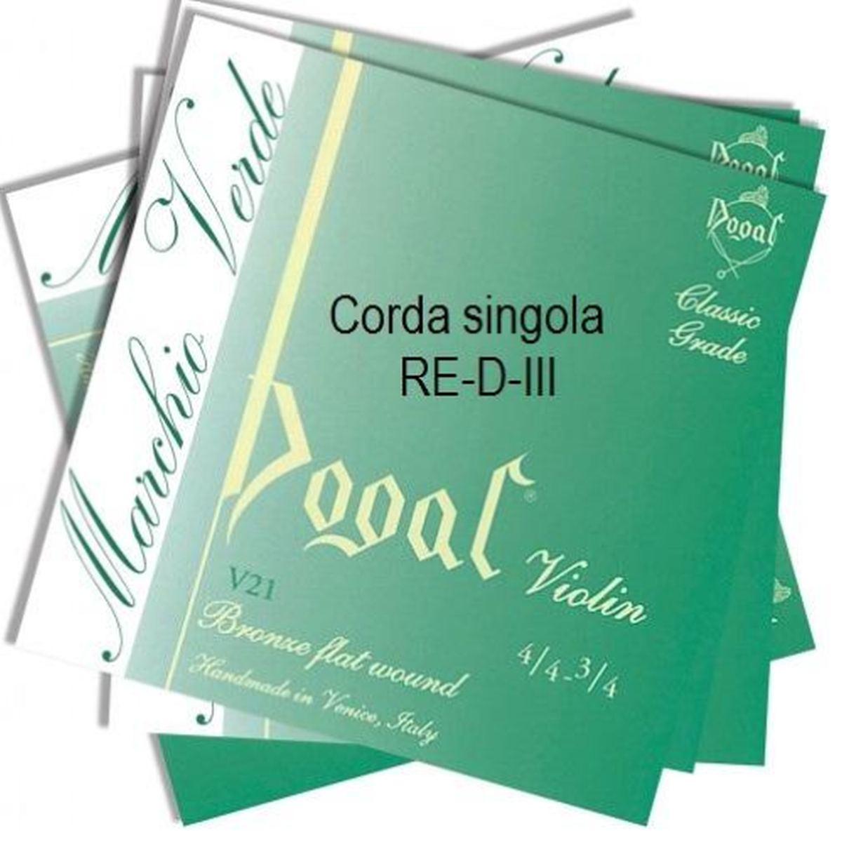 DOGAL VERDE V21 Re  III CORDA VIOLINO