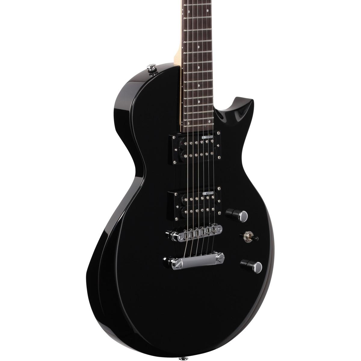 Esp Ltd Ec10 Black chitarra elettrica con borsa