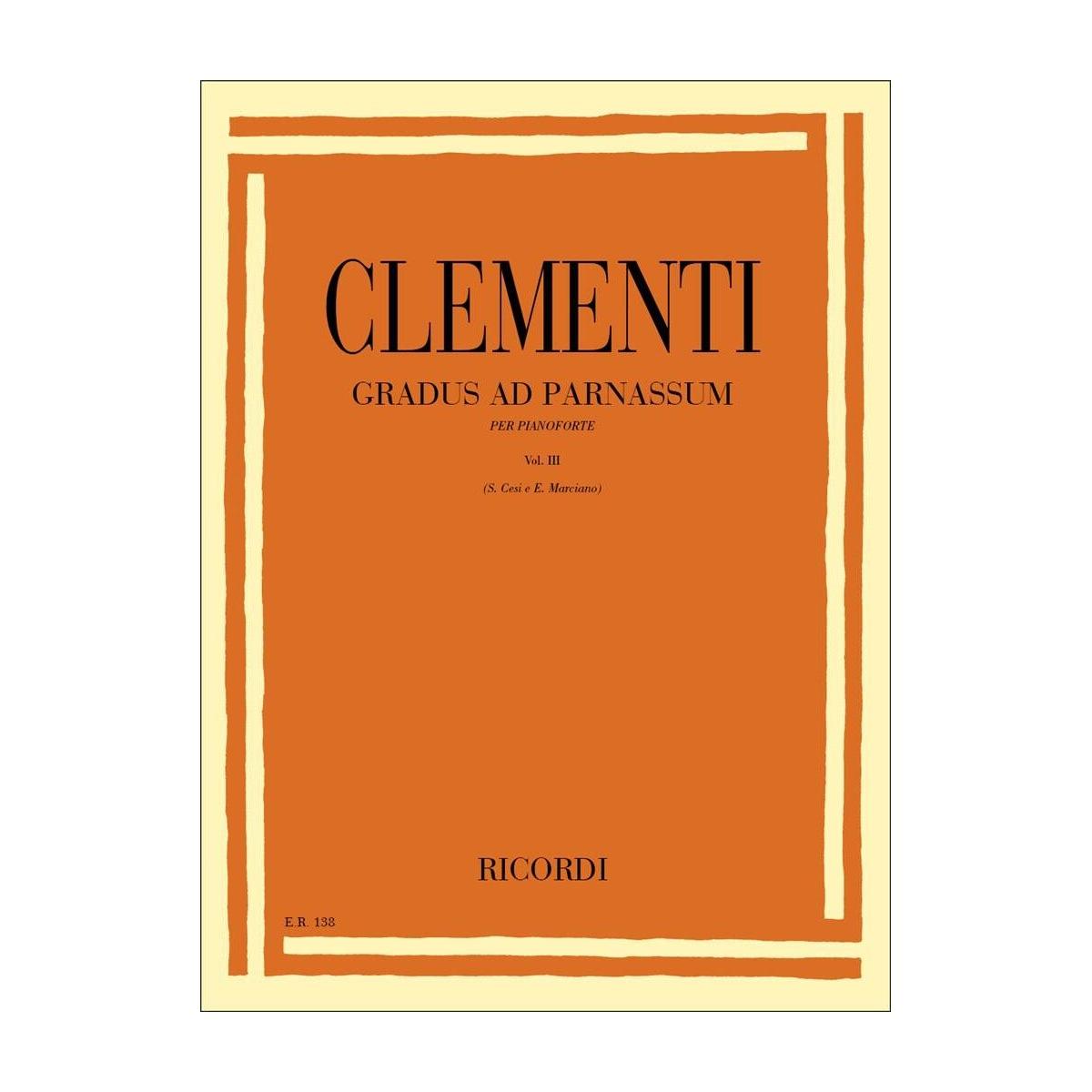 Clementi gradus ad parnassum. volume iii