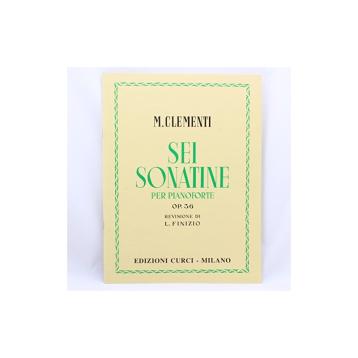 Clementi 6 sonatine per pianoforte op 36