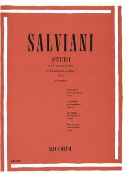 Salviani studi per sax vol i