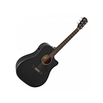 Fender fa 125-ce bk chitarra acustica elettrificata