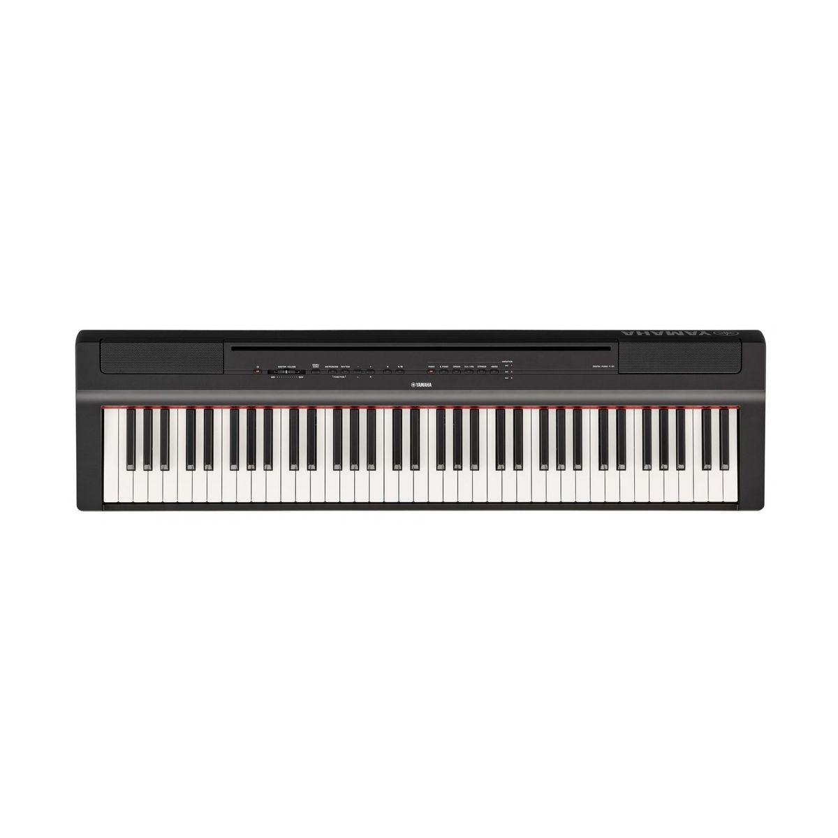 Yamaha p121b pianoforte digitale 73 tasti