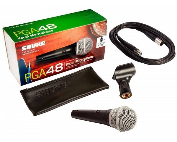 Shure pga48 microfono professionale per voce