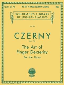 Czerny art of finger dexterity, op. 740 per pianoforte