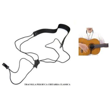 Tracolla / Collare chitarra classica alla buca