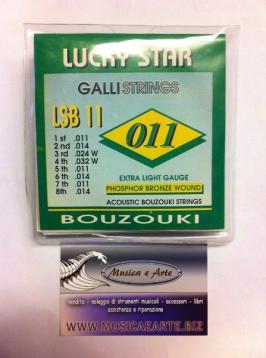 Galli muta bouzouki phosphor bronze