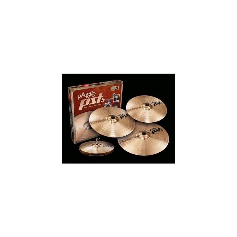 Paiste pst5 universal set piatti hh14 - crash16 - crash18 - ride 20