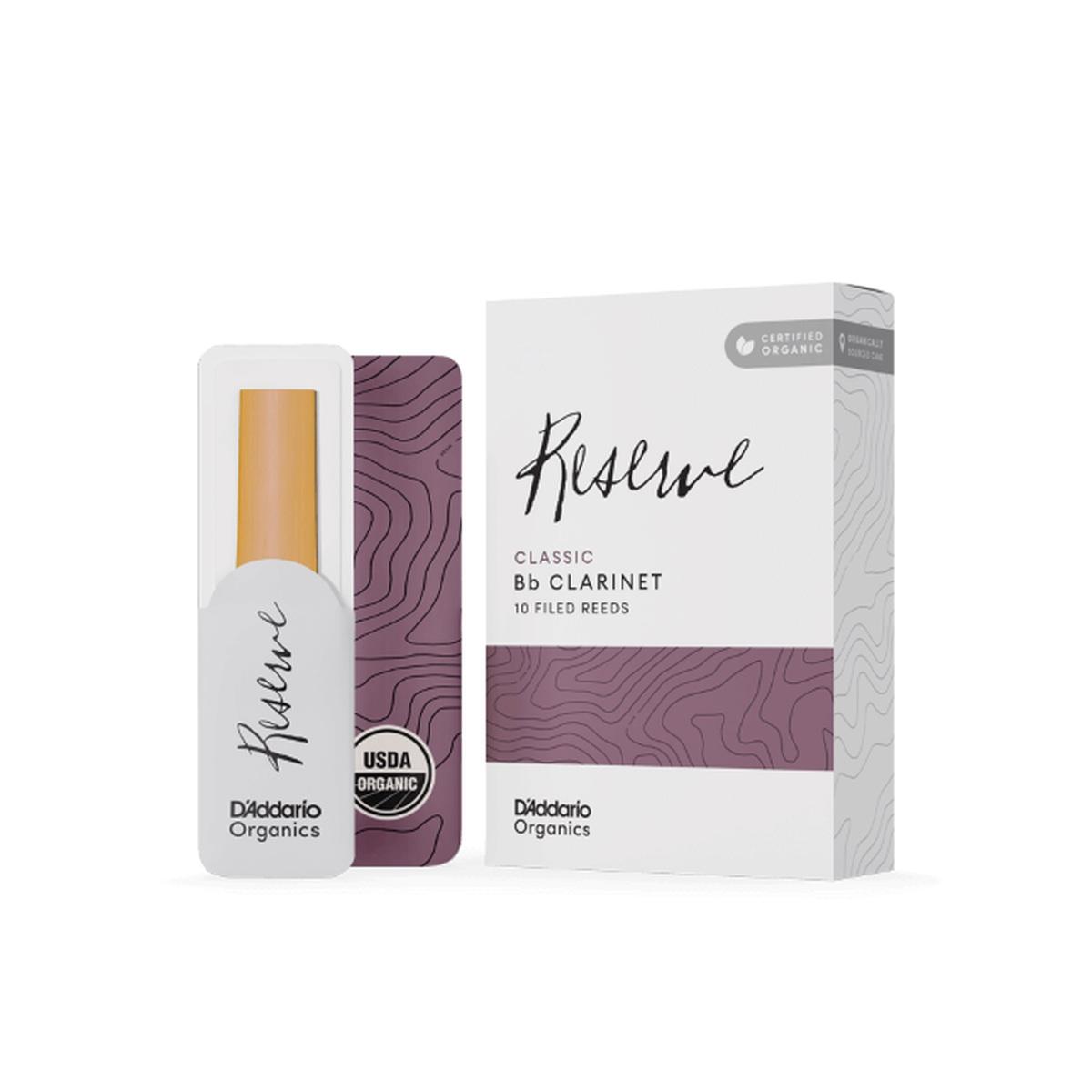 D'Addario Organic Reserve Classic Ancia clarinetto Sib 3,5