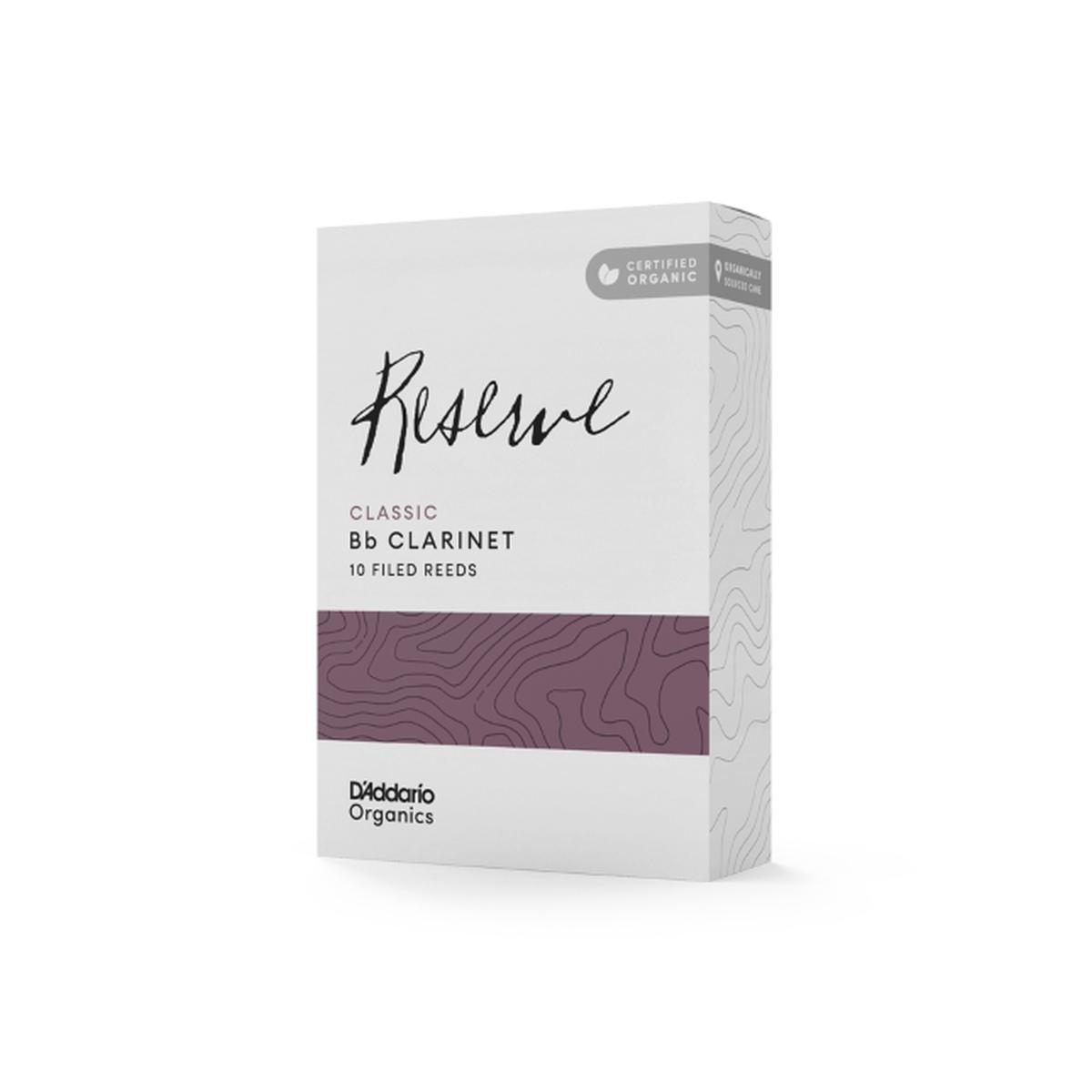 D'Addario Organic Reserve Classic Ancia clarinetto Sib 3,5