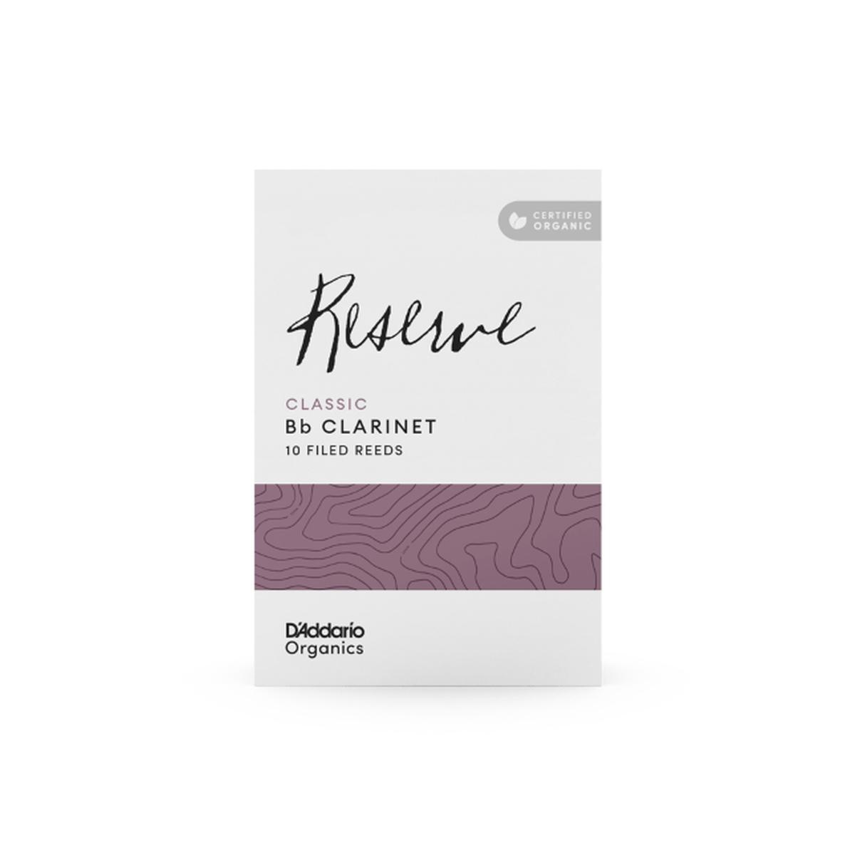 D'Addario Organic Reserve Classic Ancia clarinetto Sib 3,5