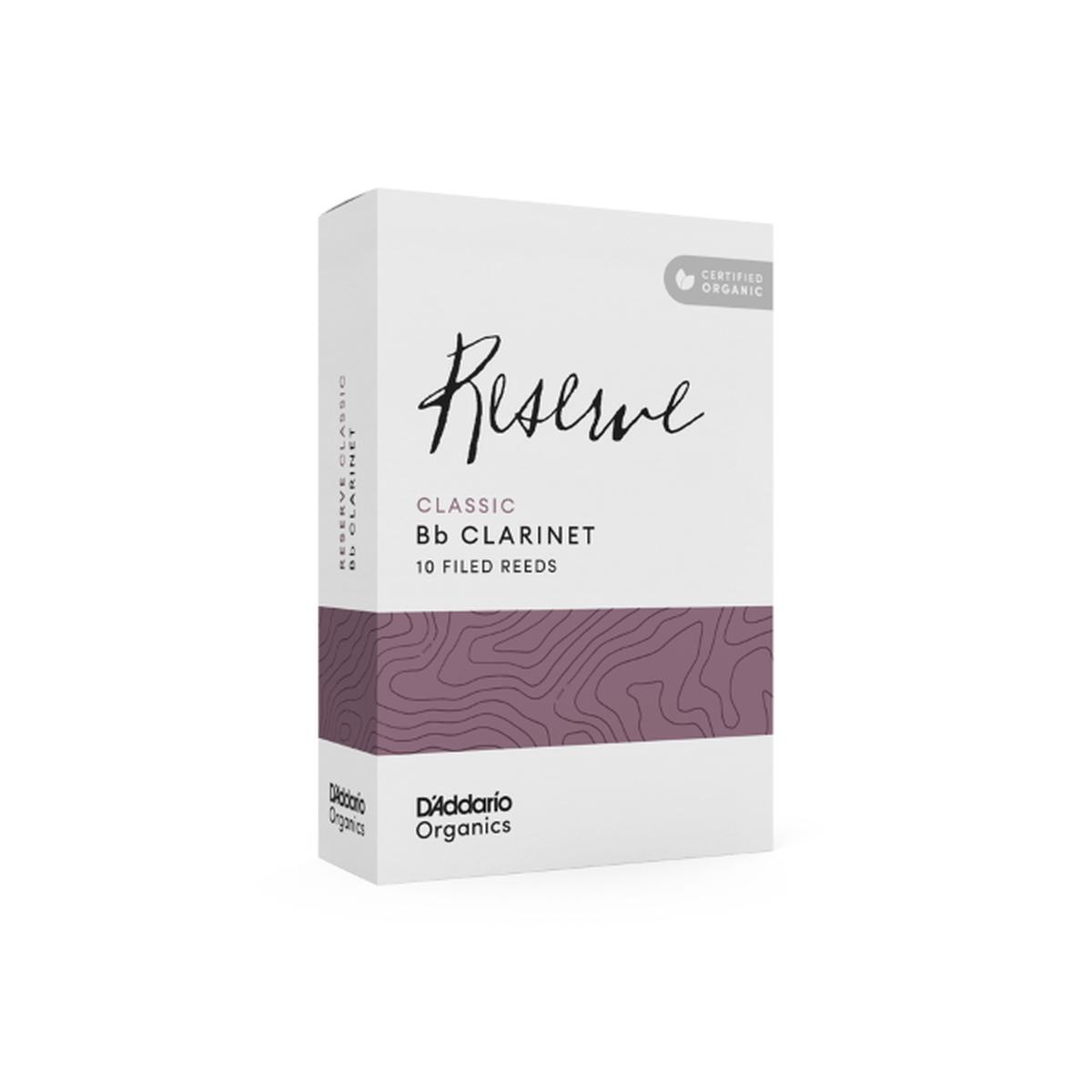D'Addario Organic Reserve Classic Ancia clarinetto Sib 3,5