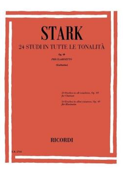Stark 24 Studi in tutte le tonalit Op. 49